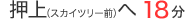 押上（スカイツリー前）へ18分